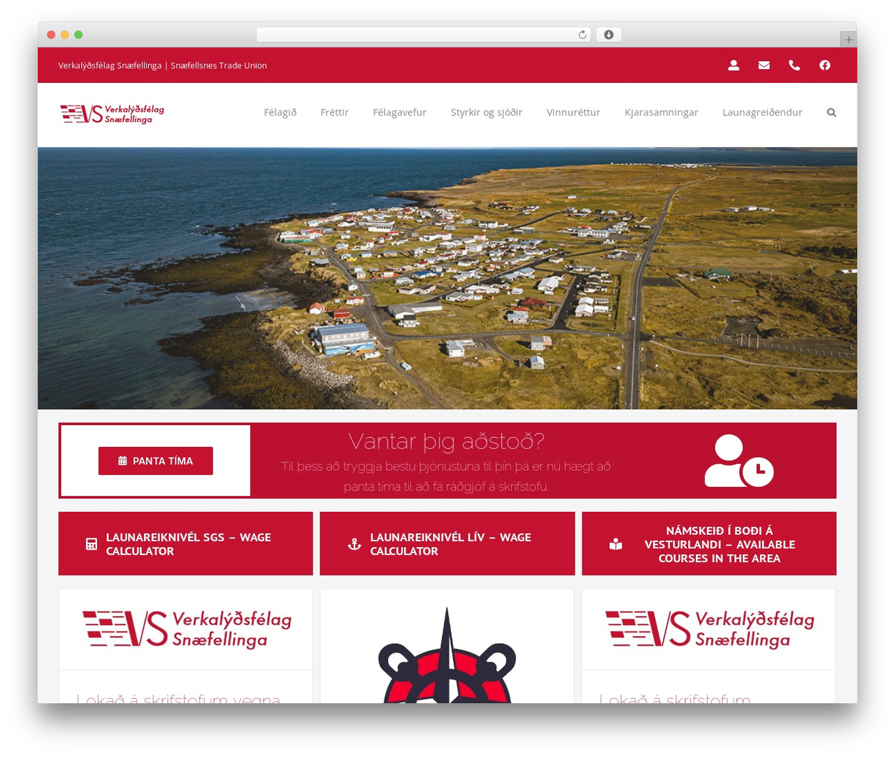 WordPress theme Avada - verks.is