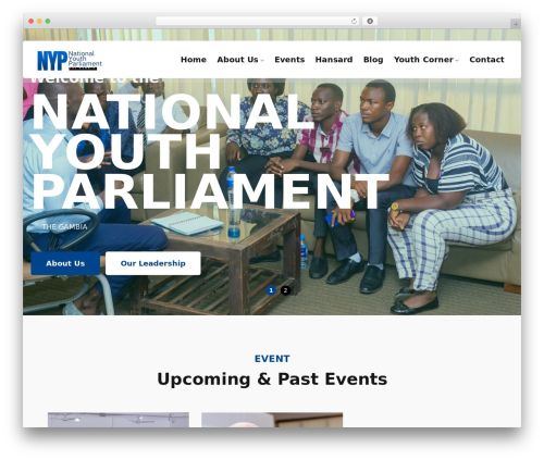 WordPress theme govnet - nypgambia.org