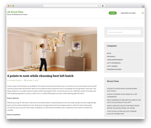 WordPress theme GreenTech Lite - all-woodfibre.com WordPress theme GreenTech Lite - all-woodfibre.com