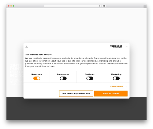 WordPress theme Hello Elementor - zintek.it