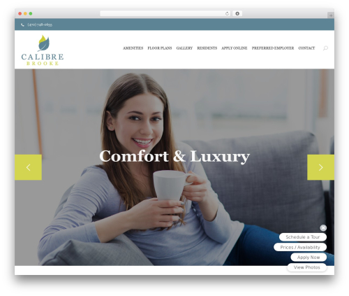 WordPress theme Interiart - calibrebrooke.com