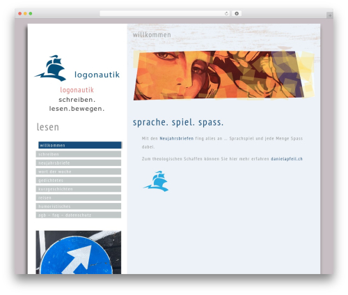 WordPress theme LeftSide - logonautik.ch