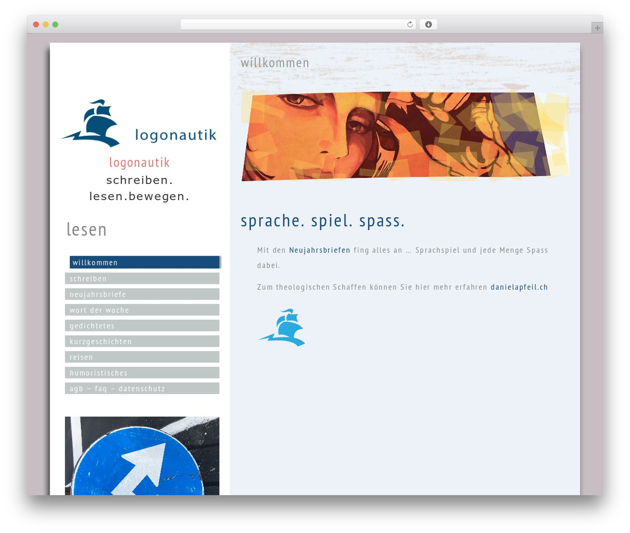 WordPress theme LeftSide - logonautik.ch