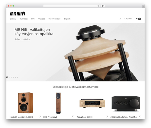 WordPress theme Savoy - mrhifi.fi