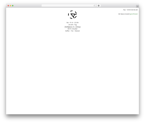 Allmeind theme WordPress - allmeind.ch