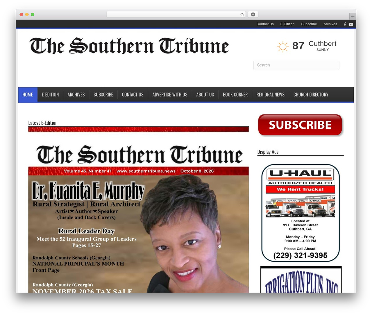Beaver Builder Child Theme WordPress theme - southerntribune.news