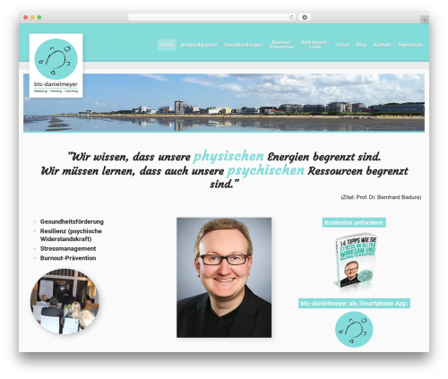 BTC-Danielmeyer WordPress theme - btc-danielmeyer.de