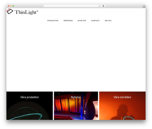 Genesis WP theme - thinlight.se