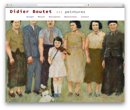 Hello Elementor WordPress theme - didierboutet.net
