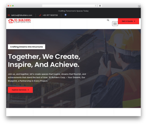 Limestone WordPress theme design - 1dbuilders.com