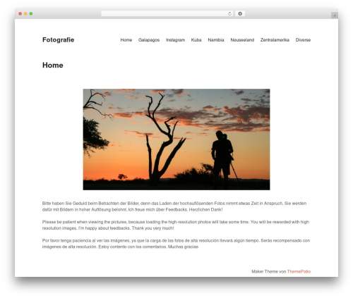 Maker theme WordPress - vonmeyenburg.com Maker theme WordPress - vonmeyenburg.com