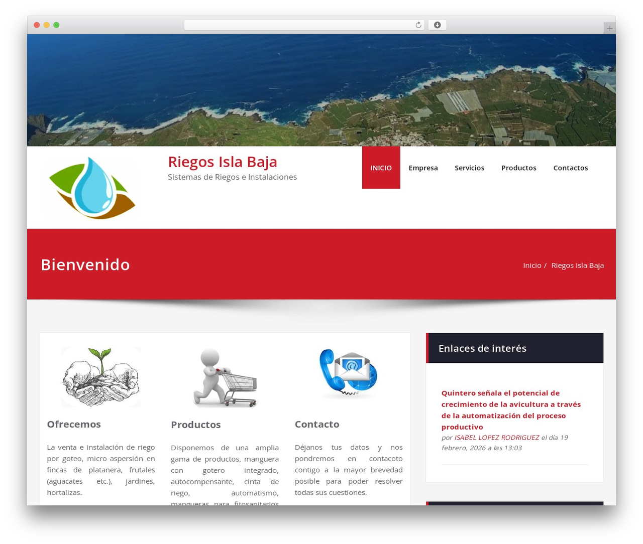 SpicePress WordPress theme - riegosislabaja.es SpicePress WordPress theme - riegosislabaja.es
