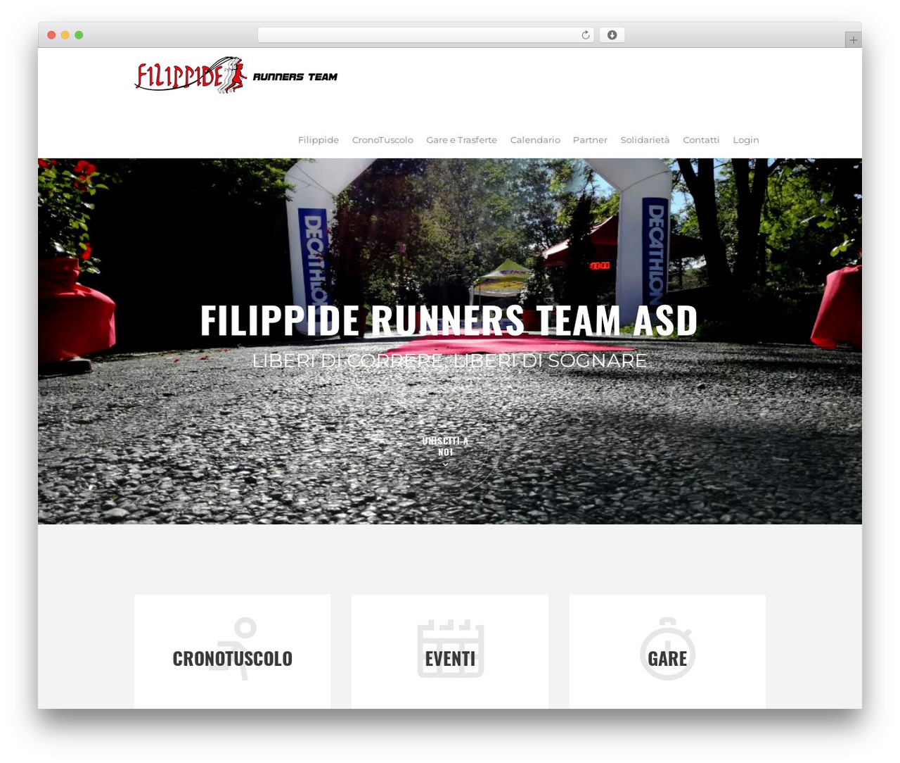 Theme WordPress RunCrew - filippiderunnersteam.com