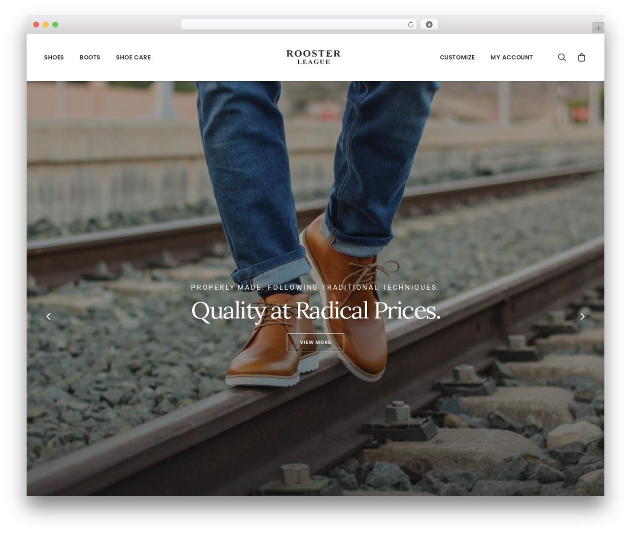 Uncode WordPress website theme - roosterleague.com