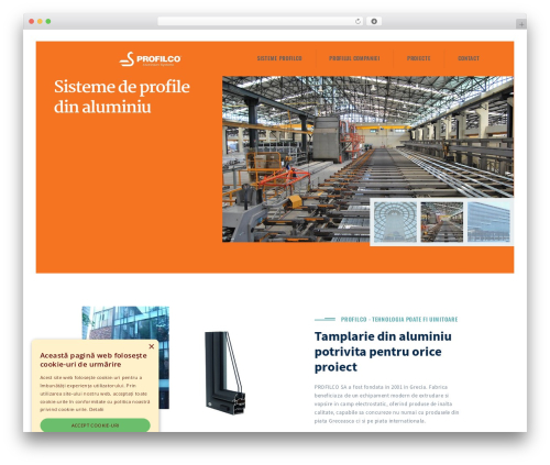WordPress theme Chrimson - profilco-romania.ro