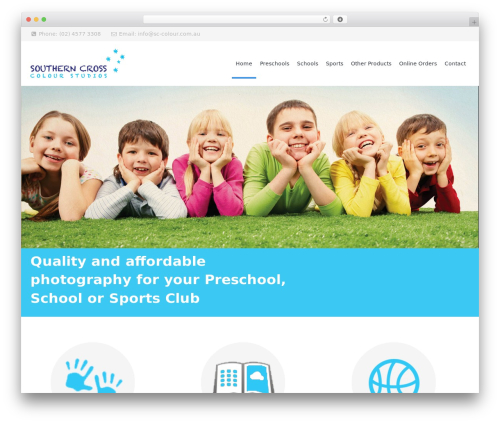WordPress theme Corpress - sc-colour.com.au