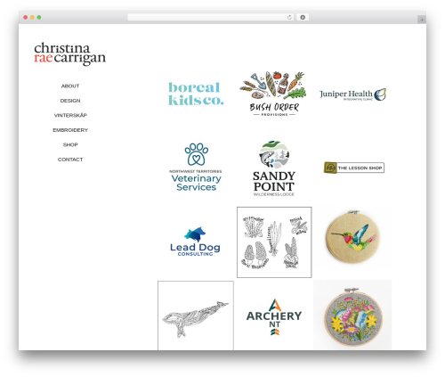 WordPress theme GeneratePress - christinaraecarrigan.com