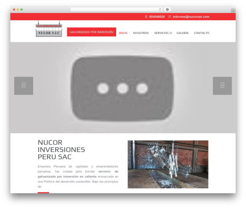 WordPress theme Skudo - nucorsac.com