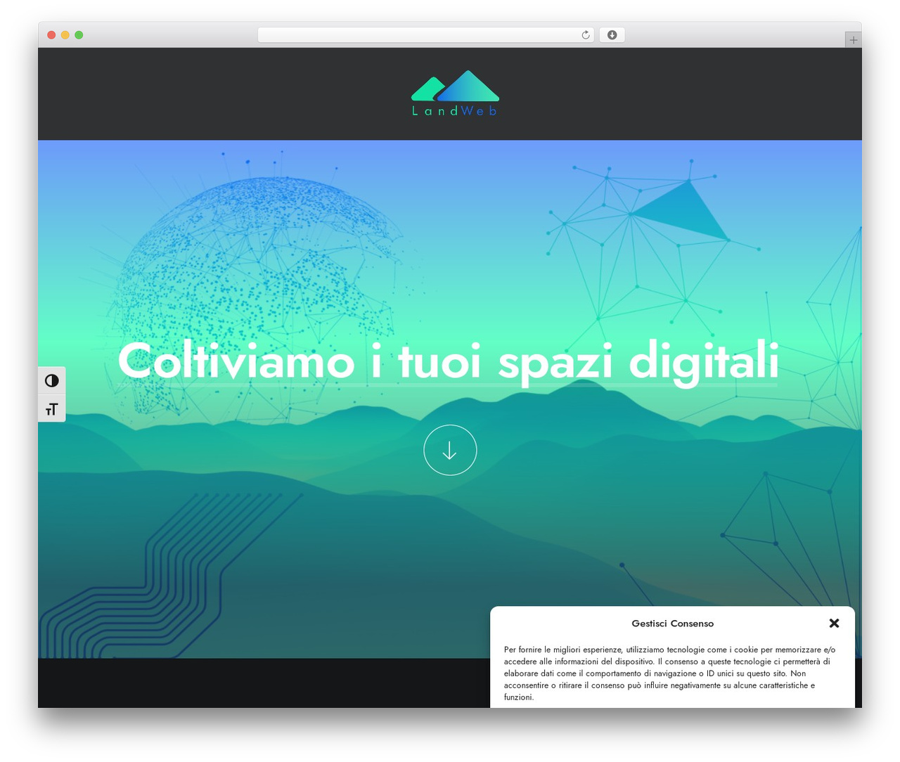 WordPress theme Uncode - landweb.it