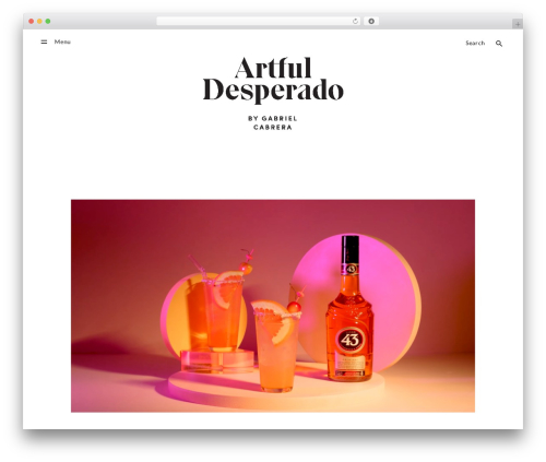 Adda WordPress theme - artfuldesperado.com