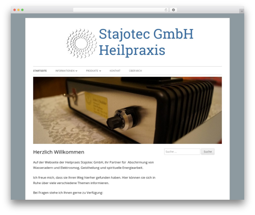 Best WordPress theme Tiny Framework - stajotec.ch