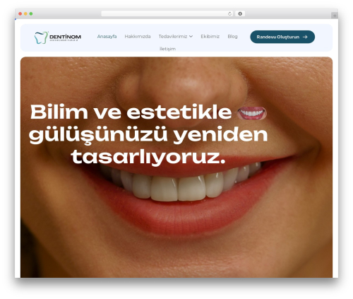 Denture WordPress theme - dentinom.com