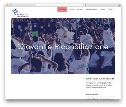 Draftly WordPress theme - giovaniericonciliazione.it