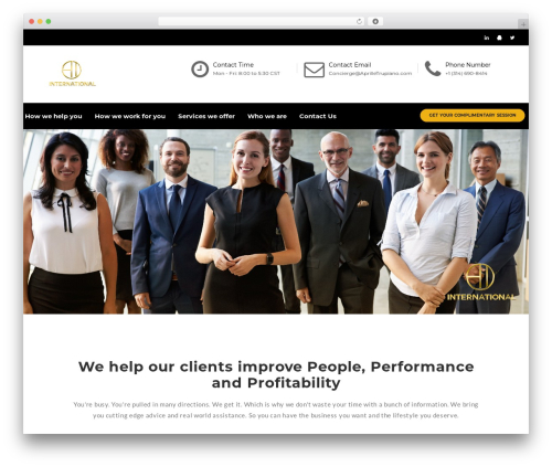 Provide theme WordPress - atinternationallc.com