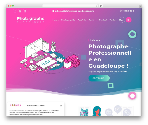 Theme WordPress Divi - photographe-guadeloupe.com Theme WordPress Divi - photographe-guadeloupe.com