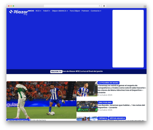 WordPress theme Hello Elementor - www.riazor.org