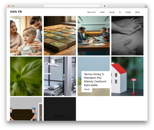 WordPress theme Kai - usiscr.cz