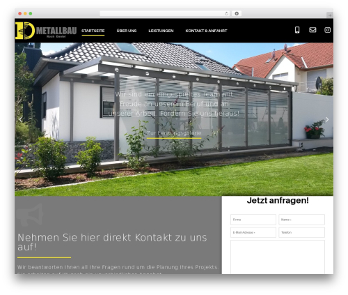 WordPress theme Mega WP Theme - koch-metallbau.de WordPress theme Mega WP Theme - koch-metallbau.de