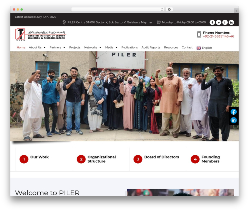 Advisor WordPress theme - piler.org.pk