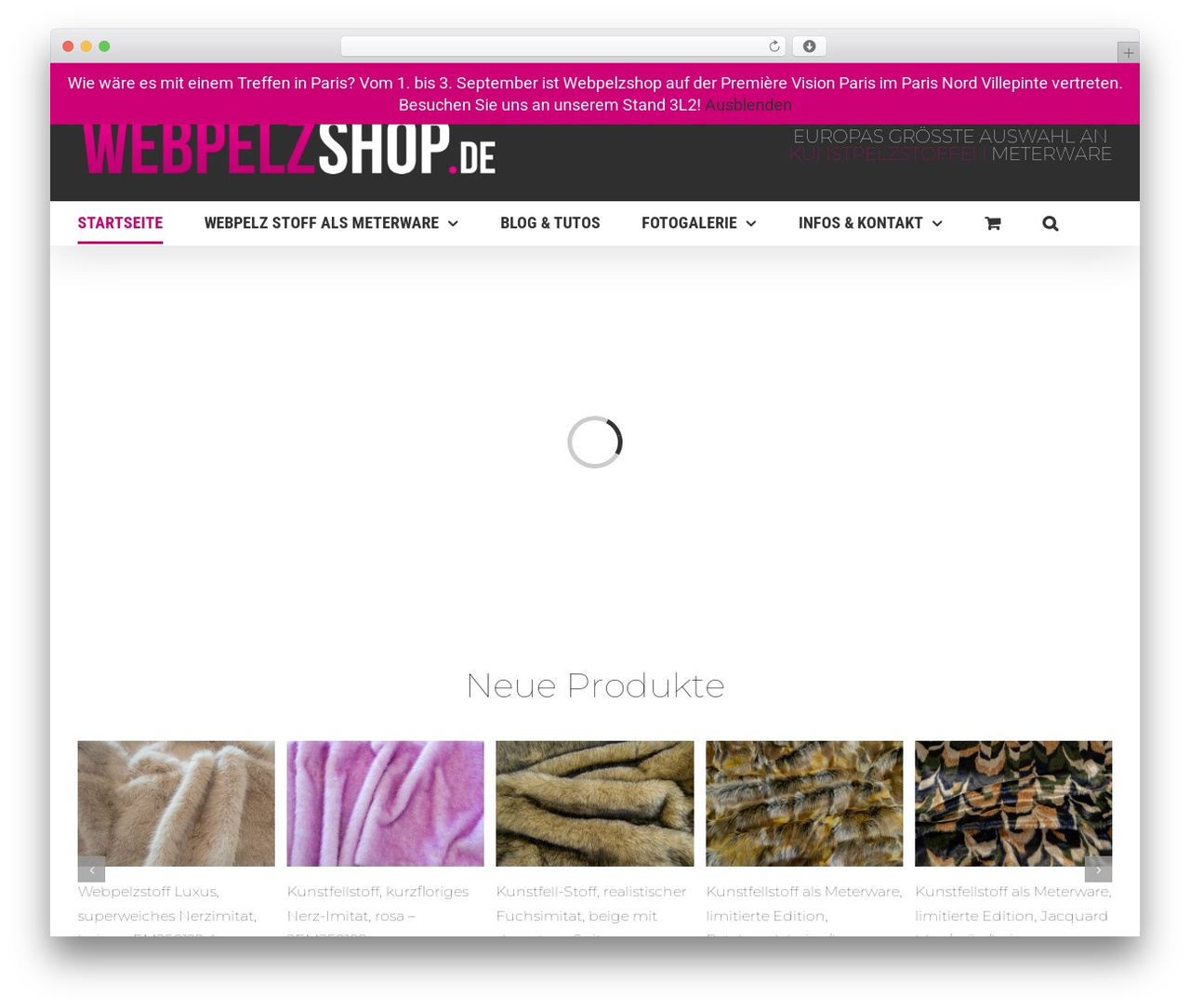 Avada WordPress store theme - webpelzshop.de Avada WordPress store theme - webpelzshop.de