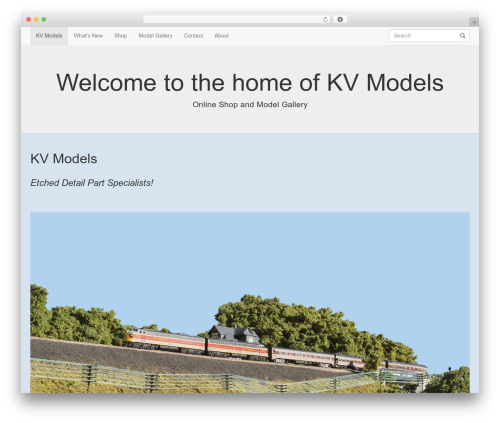 BasicStore theme WordPress - kvmodels.com