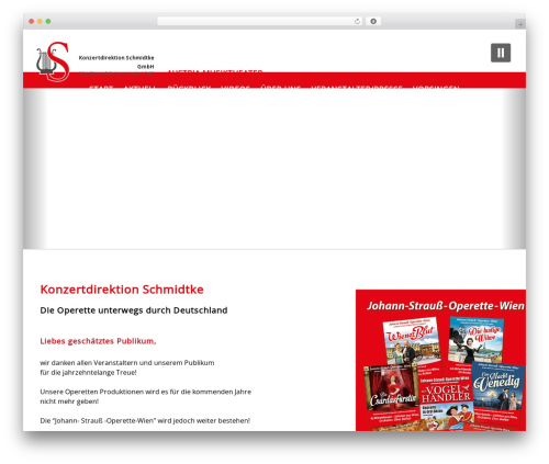 Best WordPress theme empty - konzertdirektion-schmidtke.de