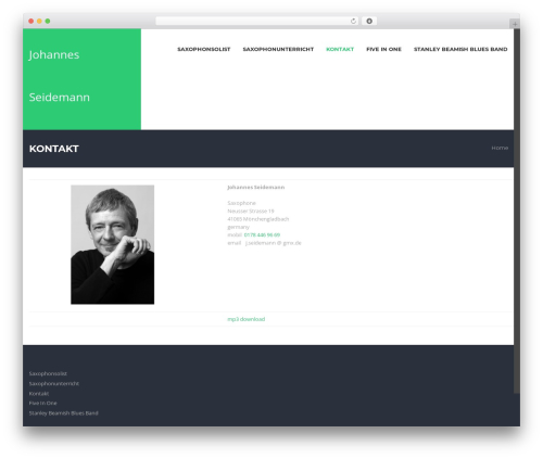 Best WordPress theme Flatco - seidemann.eu