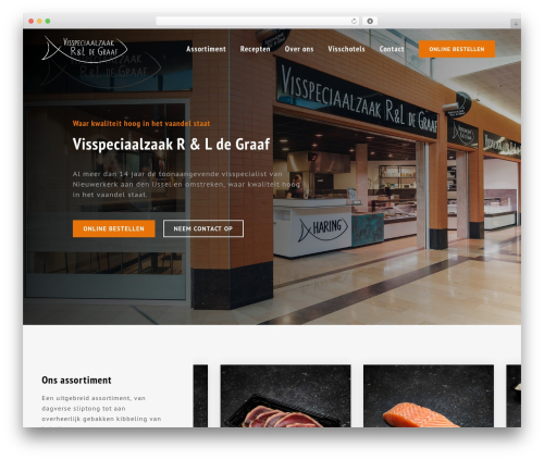 Bridge theme WordPress - visspeciaalzaaknieuwerkerk.nl