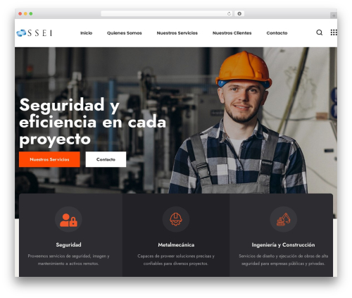 Constech WP theme - ssei.cl
