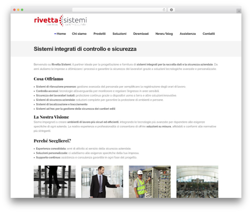 Dekko WordPress theme - rivettasistemi.com