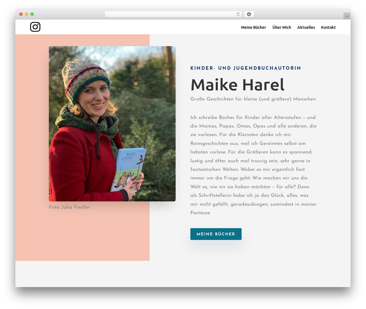 Divi WordPress theme - maikeharel.de