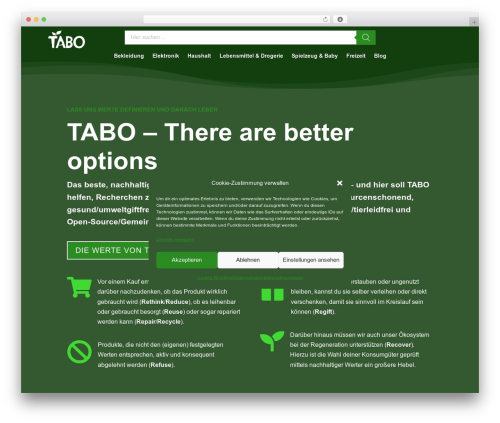 Divi WordPress theme - tabo.info