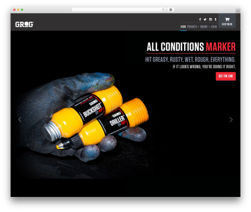 Grog Theme WordPress theme - grog.eu