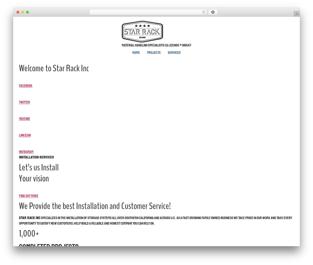 Hello Elementor premium WordPress theme - starrackinc.com