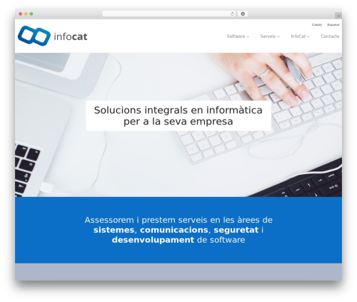 Theme WordPress Angle - infocat.consulting