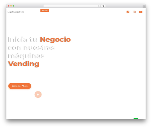 WordPress theme Beats Web  Theme - naranjapoint.com