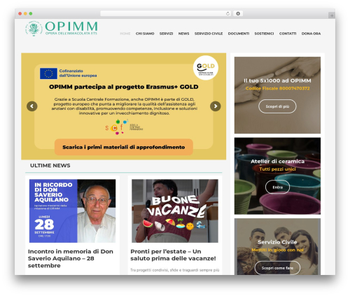 WordPress theme Blake - opimm.it