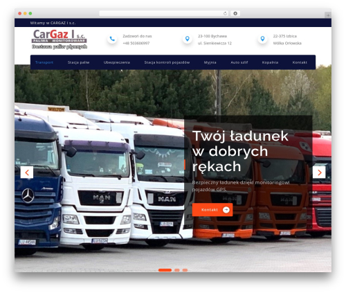 WordPress theme Divi - cargaz.eu