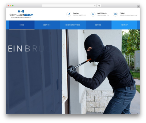 Moveco framework WordPress plugin - odenwaldalarm.de
