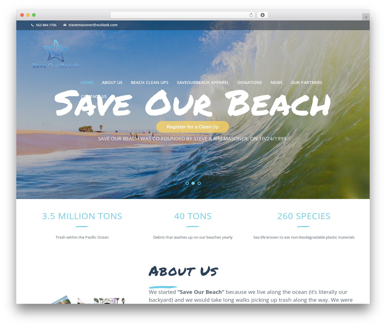WordPress theme Malta - saveourbeach.org WordPress theme Malta - saveourbeach.org